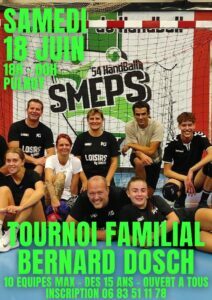 Tournoi Familial Bernard DOSCH - SMEPS HB 2022
