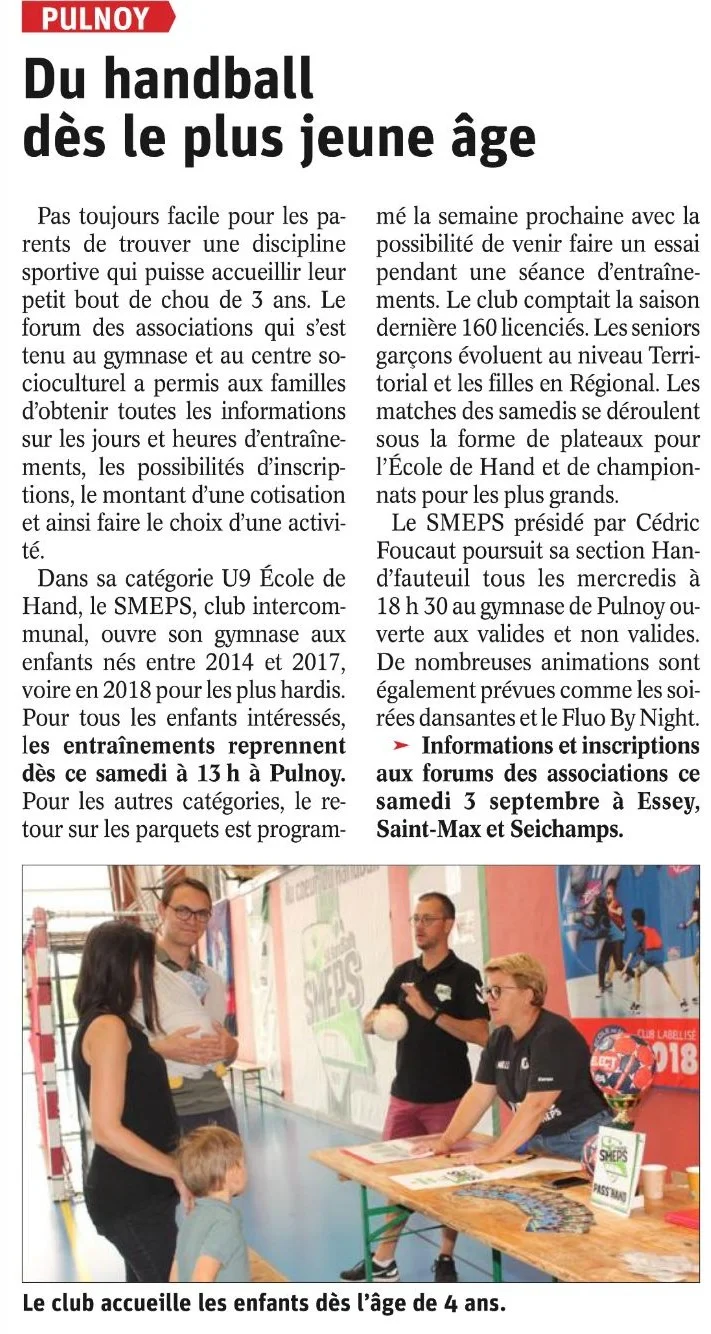Forum des Associations 2022 à Pulnoy
