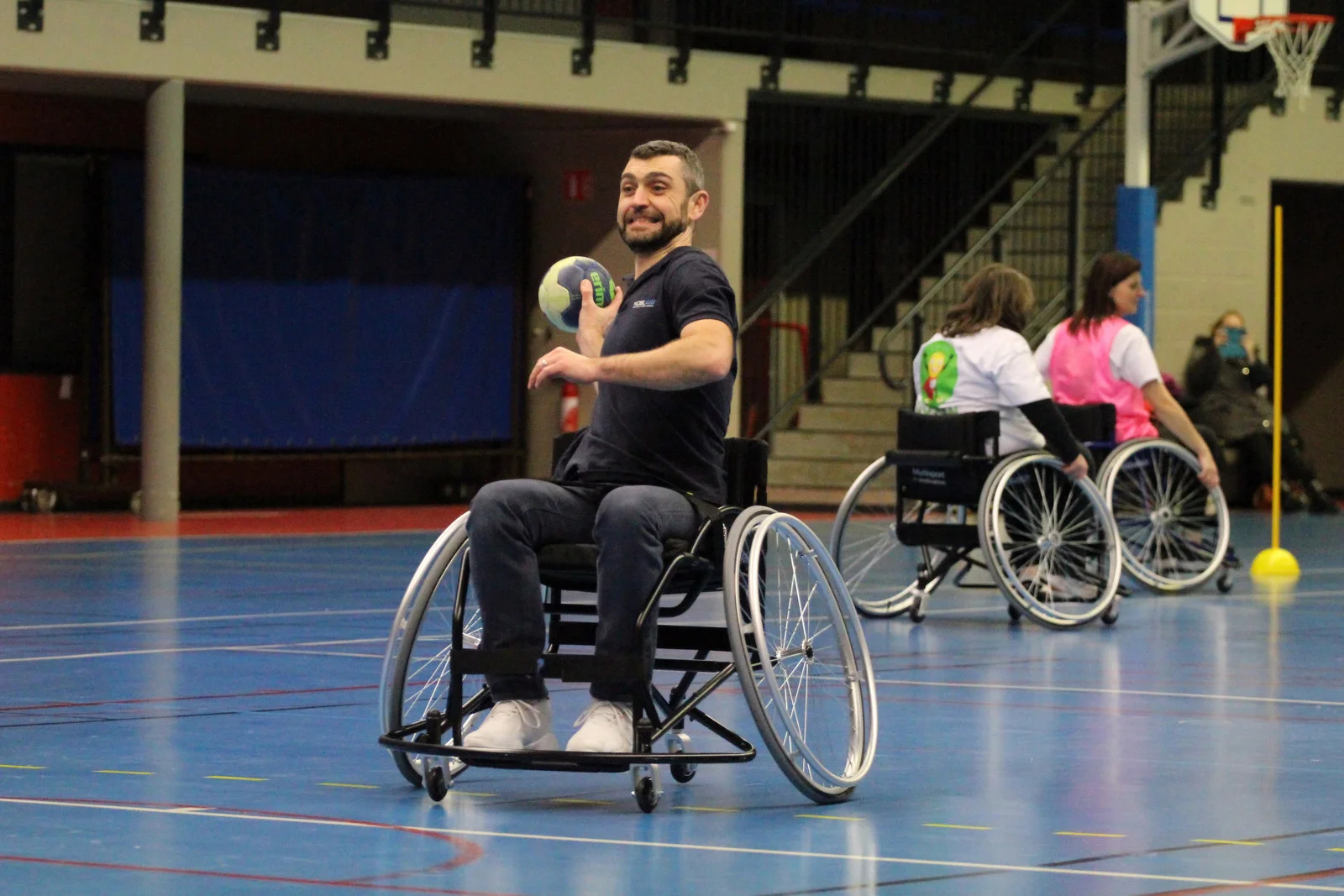 Initiation du CAREP Lorraine au Hand'Fauteuil avec le SMEPS HB