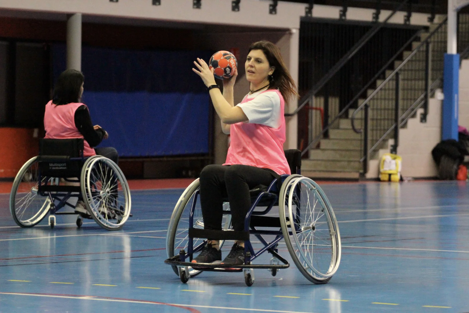 Initiation du CAREP Lorraine au Hand'Fauteuil avec le SMEPS HB