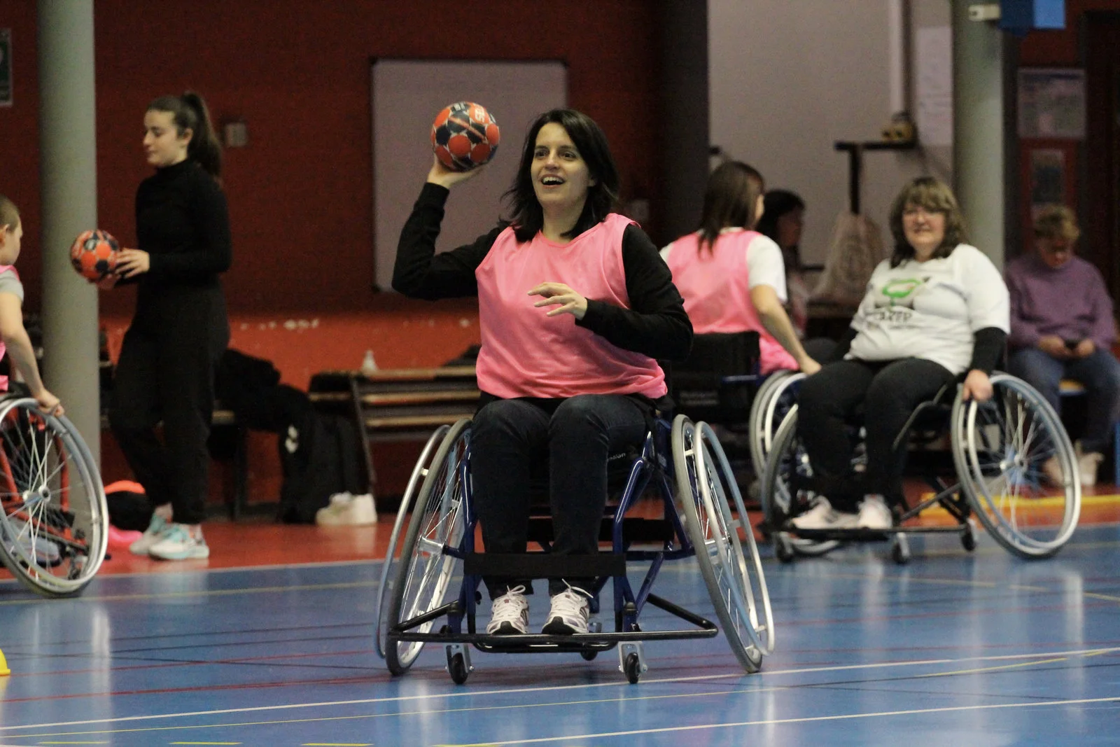 Initiation du CAREP Lorraine au Hand'Fauteuil avec le SMEPS HB
