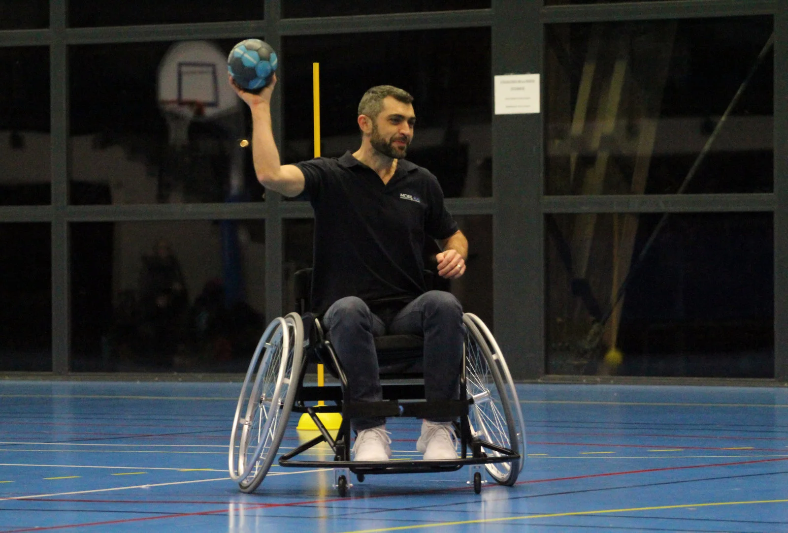 Initiation du CAREP Lorraine au Hand'Fauteuil avec le SMEPS HB