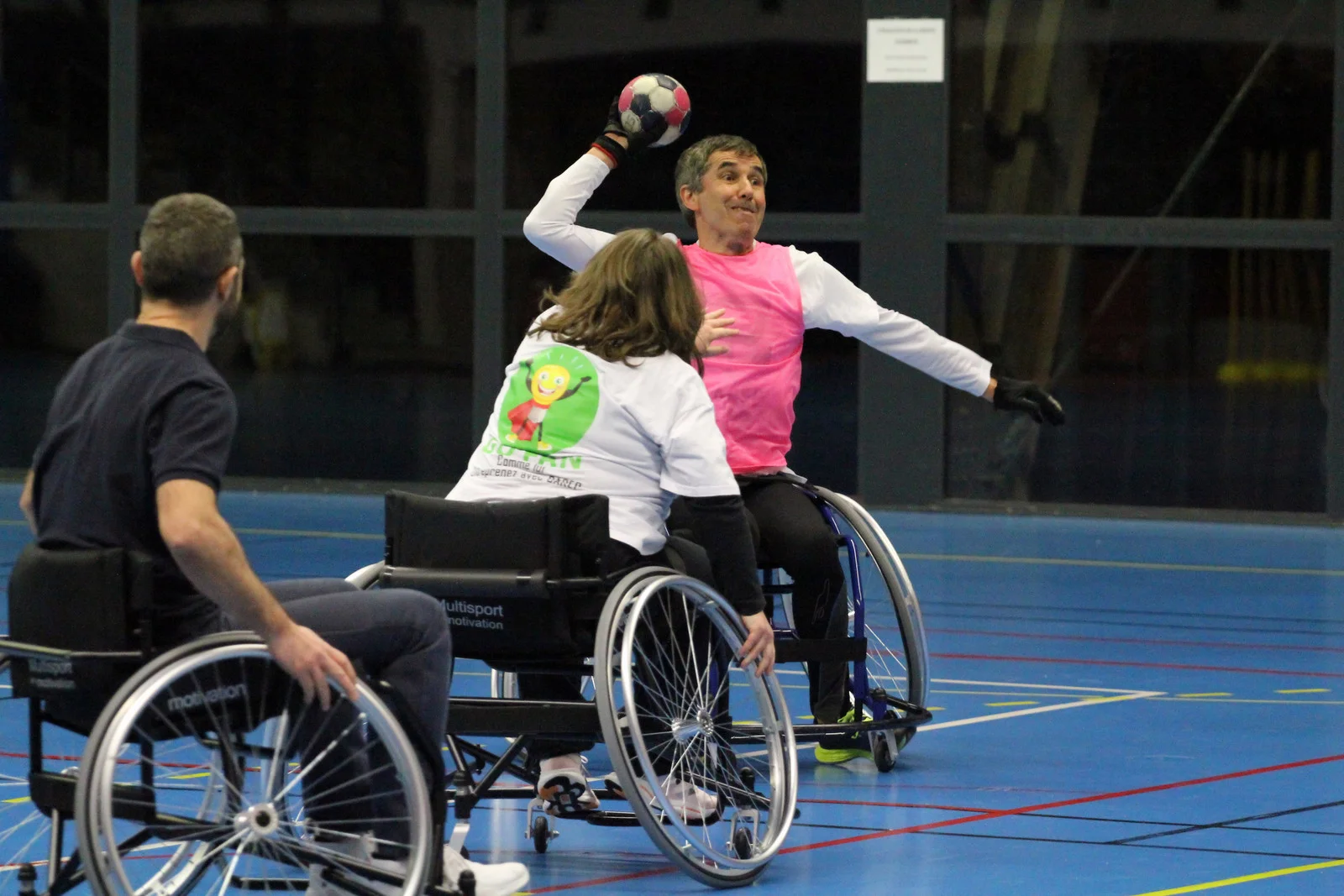 Initiation du CAREP Lorraine au Hand'Fauteuil avec le SMEPS HB