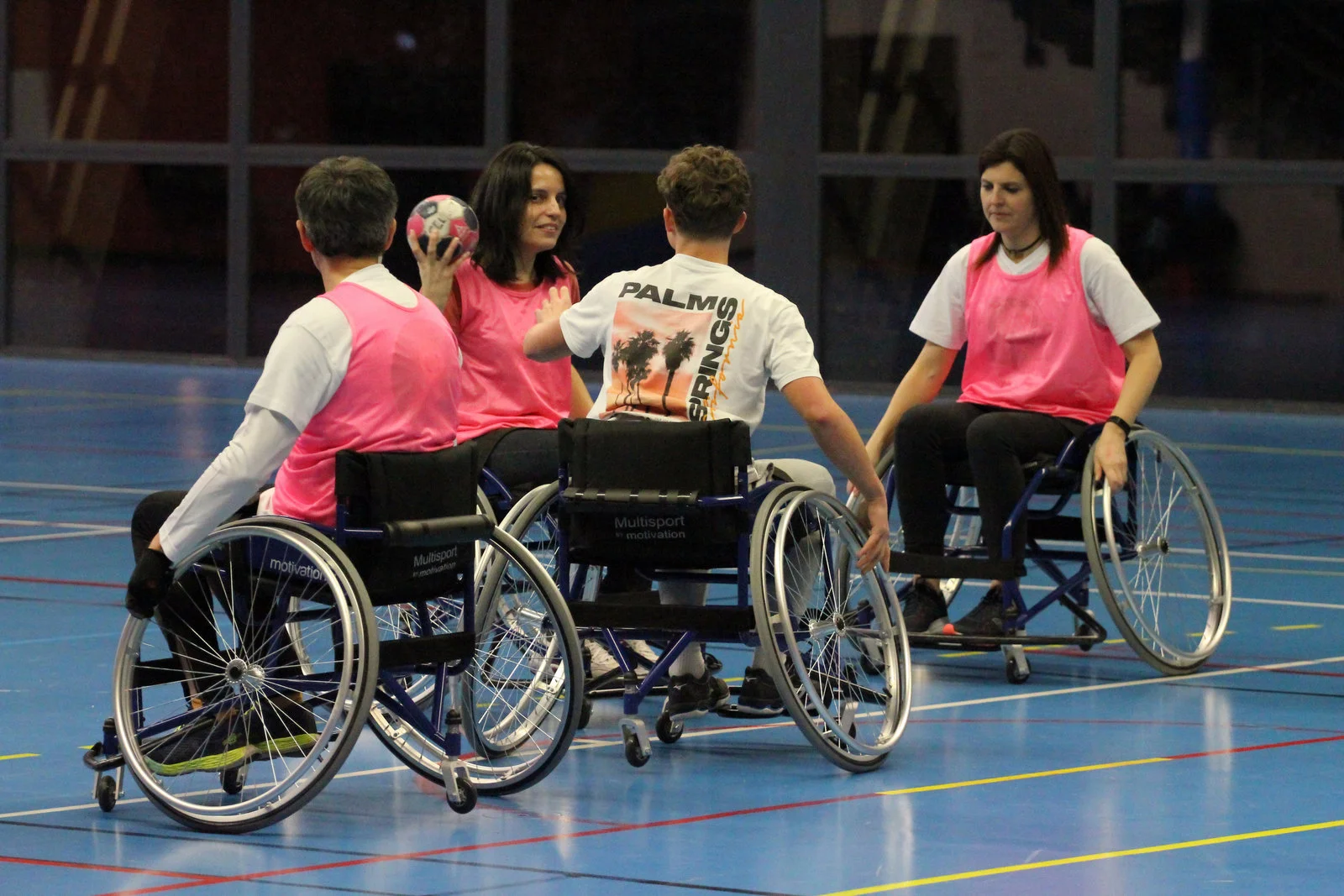 Initiation du CAREP Lorraine au Hand'Fauteuil avec le SMEPS HB