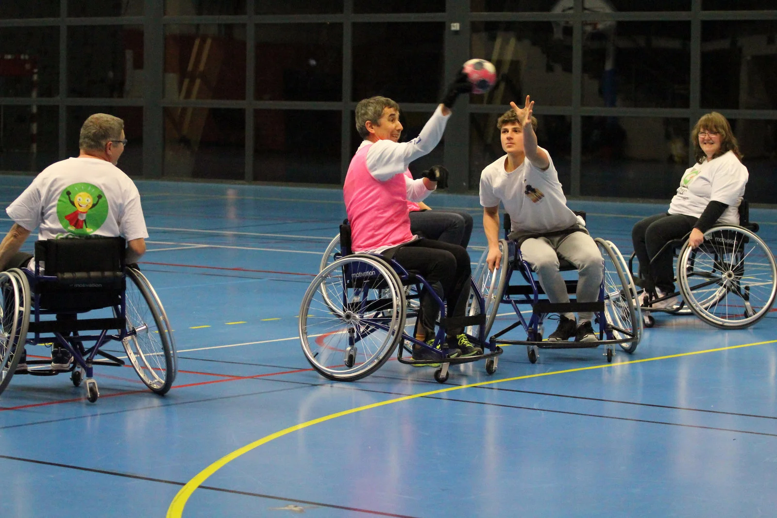 Initiation du CAREP Lorraine au Hand'Fauteuil avec le SMEPS HB