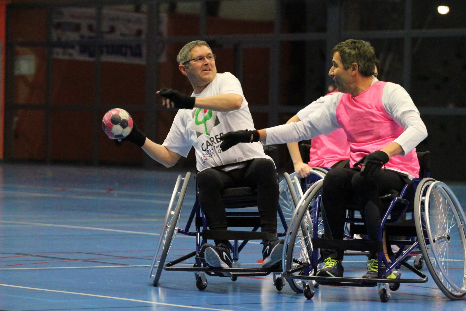 Initiation du CAREP Lorraine au Hand'Fauteuil avec le SMEPS HB
