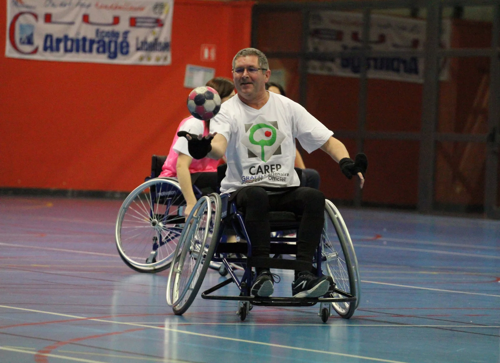 Initiation du CAREP Lorraine au Hand'Fauteuil avec le SMEPS HB