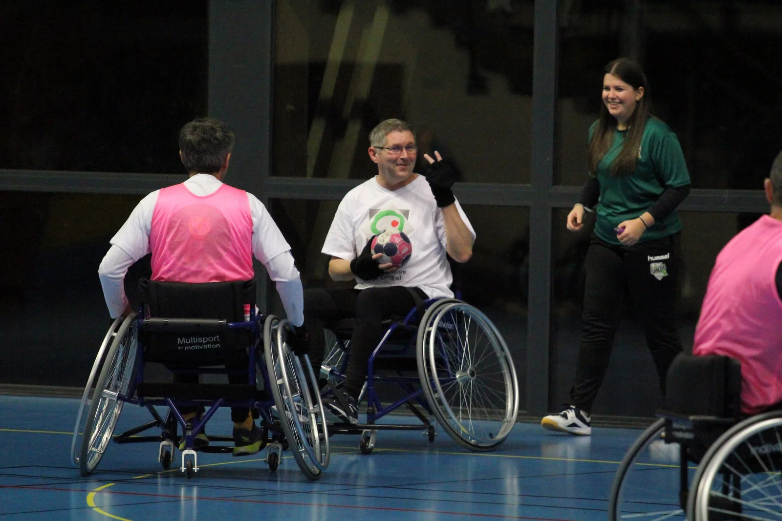 Initiation du CAREP Lorraine au Hand'Fauteuil avec le SMEPS HB