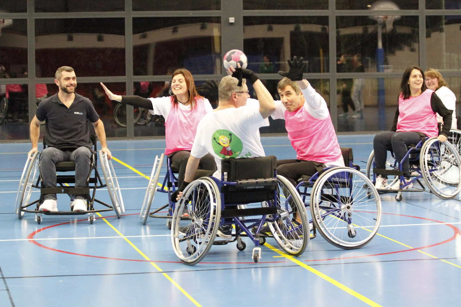 Initiation du CAREP Lorraine au Hand'Fauteuil avec le SMEPS HB