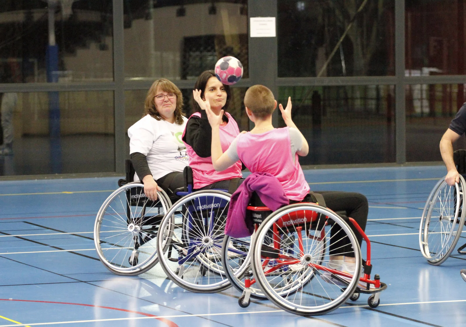 Initiation du CAREP Lorraine au Hand'Fauteuil avec le SMEPS HB