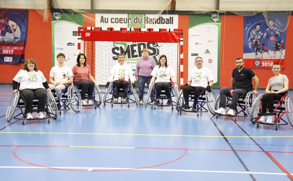 Lire la suite à propos de l’article Initiation du CAREP 54 au Hand Fauteuil avec le SMEPS HB